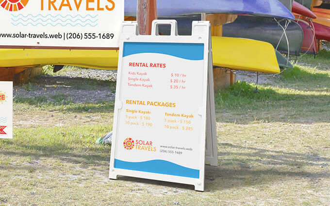 A-Frame Signs