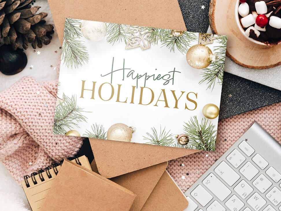 Design & Print Quick Greeting & Holiday Cards