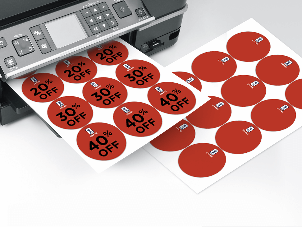 Custom Printed Label & Sticker Printing Online