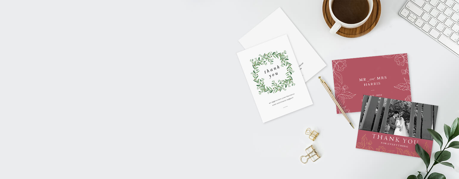 Thank You Cards, Custom Thank you Cards